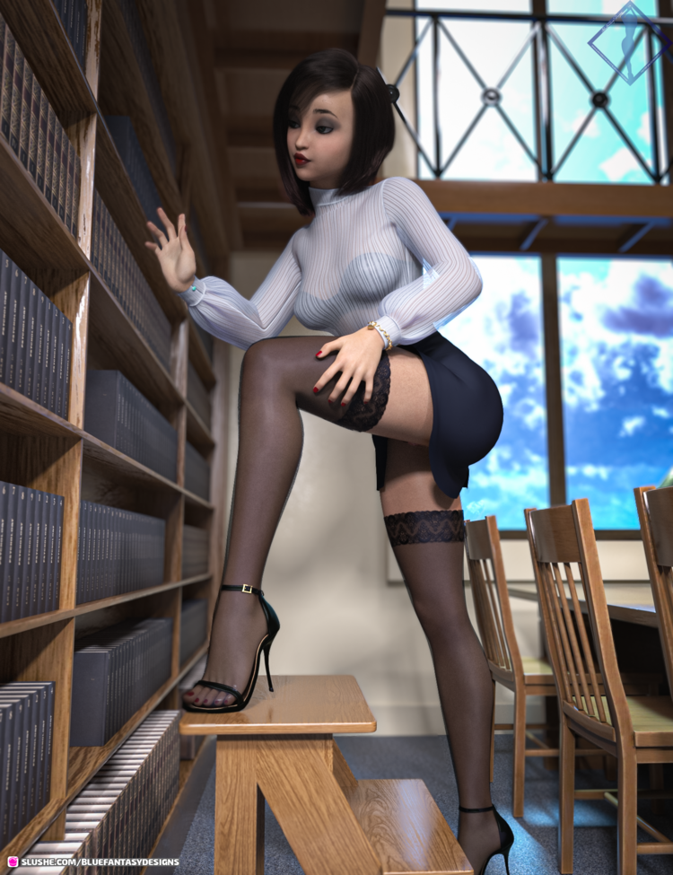Lauren the Librarian (Commission)